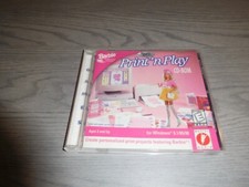 Barbie Print N Play PC Game