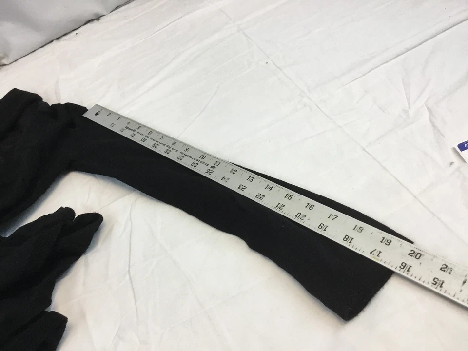 Cárdigan Suéter Zara Tejido Pequeño Mujer Negro Algodón Nylon Sin Defectos YGI T1-201 Foto 4 de 4