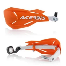 Acerbis X-Factory Orange White Handguards For 22mm Oversize 1 1/8 Bars