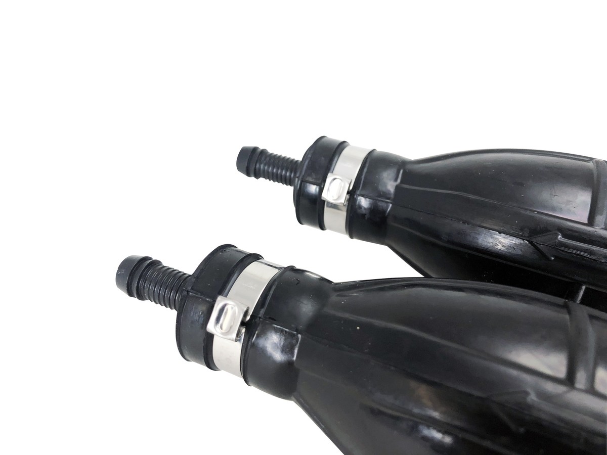 #2 PCS MARINE RUBBER JUMBO BOAT 3/8 PRIMER BULB HOSE FOR OUTBOARD FUEL TANKS - Foto 9
