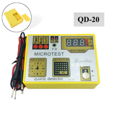 QD-20 Demagnetization Quartz Movement Tester Machine Watch Battery Pulse Tester