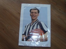 BOBBY ROBSON LARGE SIGNED BIG BLUE TUBE PRINT - LIMITED EDITION 362/500