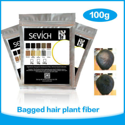 100g Streuhaar Sevich - Nachfüllbeutel Haarverdichter Schütthaar Haarauffüller