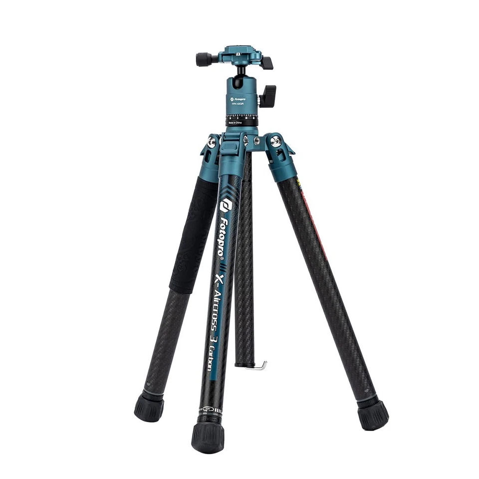 Fotopro 62Inch X-Aircross3 Lightweight Travel Camera Tripod 360 Ball Head.Blue - Image 2 of 4