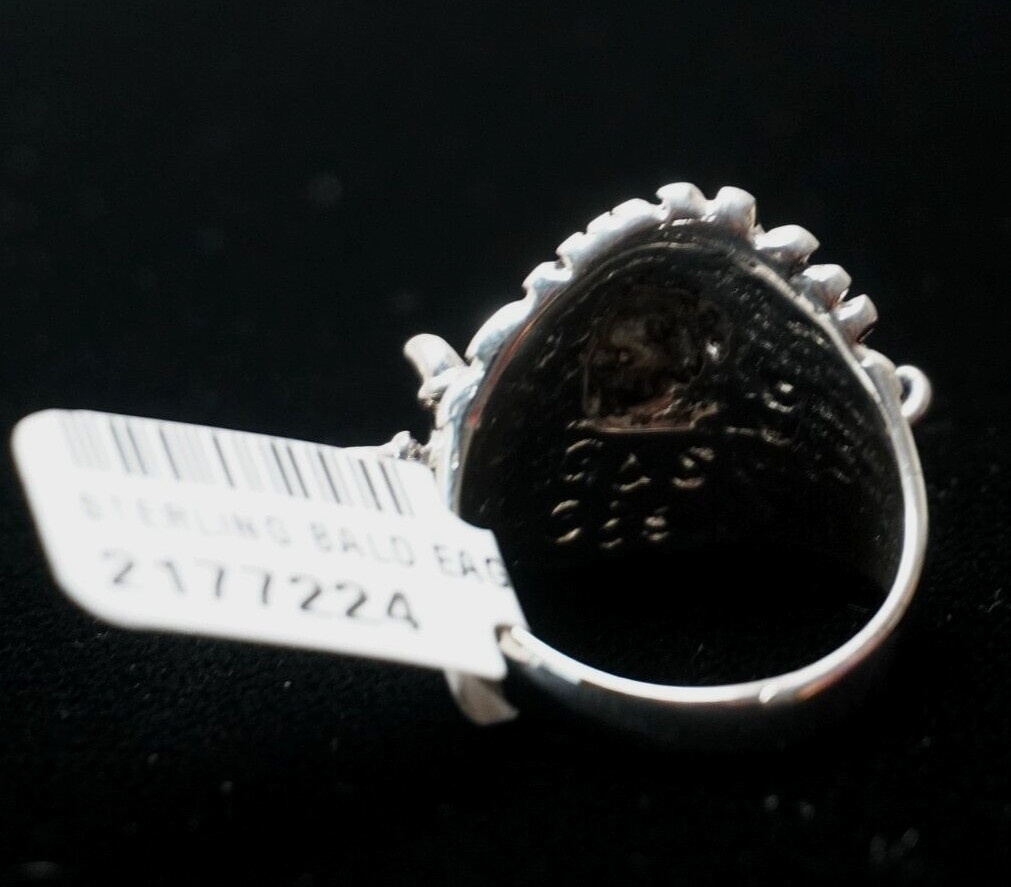 Sterling Silver Bald Eagle Ring - image 4