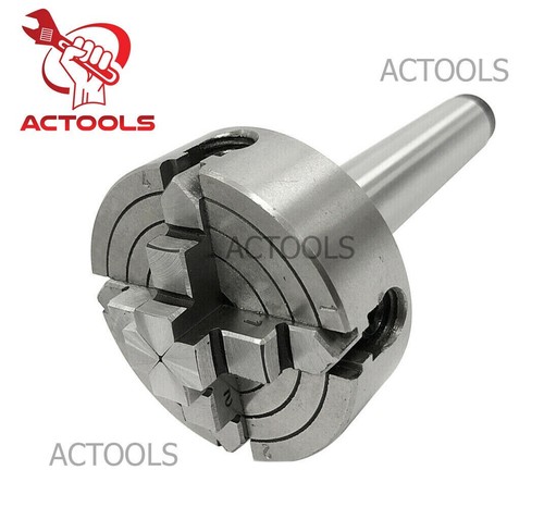 Mandrin Indépendant 4 Mors 70mm Pour Tour - Filetage M14x1 - Mâchoires Réversibles - Marque BLUEFOX