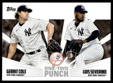 2023 Topps One-Two Punch Baseball Cole/Severino Yankees #12P-8