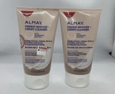 2 Pack Of Almay Makeup Remover and Cream Cleanser 4.5 oz FREE SHIPPING