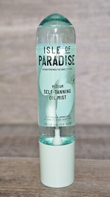 Isle Of Paradise SelfTanning Oil Mist MEDIUM 6.76 Oz Full Size Hello Golden Glow