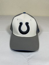 Indianapolis Colts Adjustable Grey/Blue NFL Reebok One Size Fits All Hat Cap
