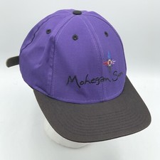 Vintage Mohegan Sun Casino Resort Connecticut Strapback Cap Hat Made in USA