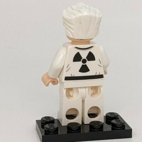 Lego Doc Brown Back to the Future Minifigure minifig The DeLorean Time Machine