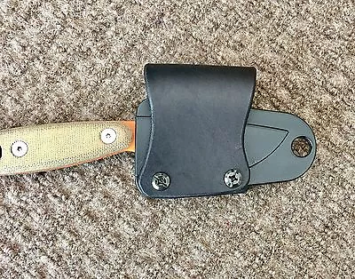 ESEE IZULA 2 leather Horizontal Carry Backer Only (No Knife Or Sheath)