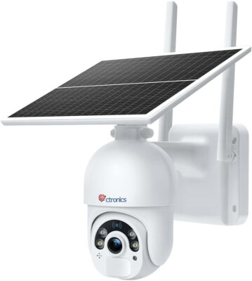 Ctronics S20 G - 2K 3MP Überwachungskamera Aussen Akku(WR)