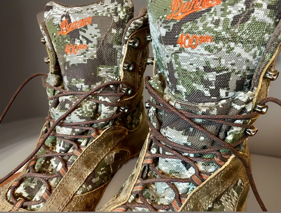 DANNER HIGH GROUND 11.5D Boots Optifade Forest Camo Leather GORE-TEX #46237 - Image 2 of 4