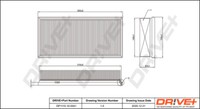 Dr!ve+ DP1110.10.0041 Luftfilter FüR CitroËN, Fiat, Fso, Lancia, Peugeot, Rover