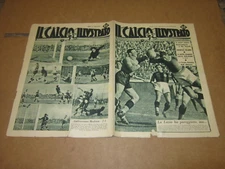 IL SOCCER ILLUSTRATO N°12 MARCH 1940 AMBROSIANA-MODENA SENTIMENTI IV° LAZIO