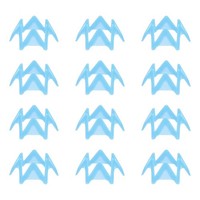 12 StüCk Kunststoff-Golf-Tees 0,8 Zoll Golf-Simulator-Tee, Golf-ÜBungs-Tee, Blau