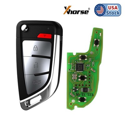 XHORSE XSKFF0EN Universal Remote Blade Shape Key work with VVDI Key Tool US