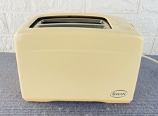 Retro Swan Electric 2 Slice Toaster With Crumb Tray Type AG1 Beige