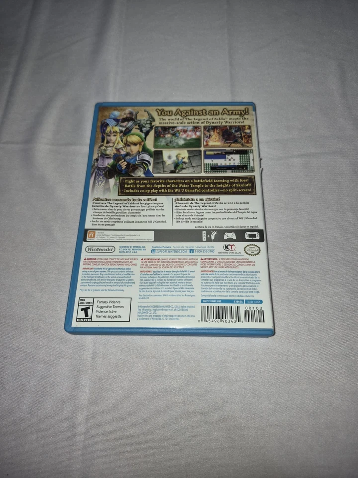 Hyrule Warriors (Wii U, 2014) CIB - Image 2 of 4