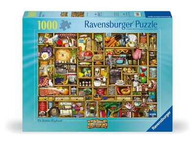 Erwachsenenpuzzle 1000 Teile - Colin Thompson: Kurioses Küchenregal | Spiel
