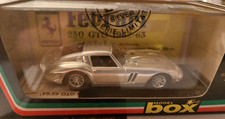 Ferrari 250 GTO 1962-63 Serie limitata Silver Plated model box 1/43