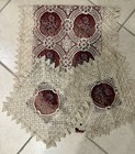 Vintage Lace Table Top Runner and Four Small Napkins — photo 1