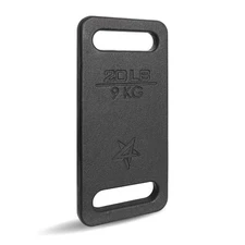 Yes4All 10LB Cast Iron Rucking Weight Plate for Backpack Training, Ergonomic