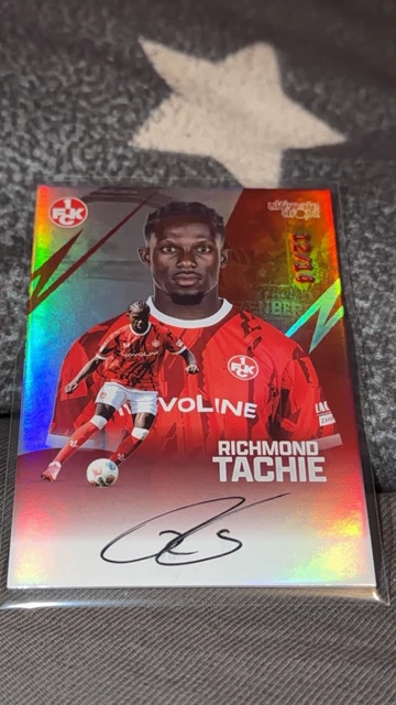 125 Jahre Kaiserslautern Ultimate Dropz OnCard Autogramm Richmond Tachie 12/14
