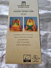 Normande Lighting Holiday Tiffany Lamp  genuine hand-made Tiffany glass. — photo 4