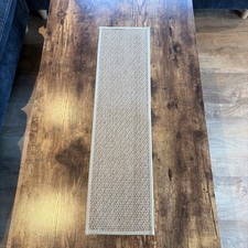 Natural Woven Table Runner Placemat Beige Neutral Farmhouse Decor