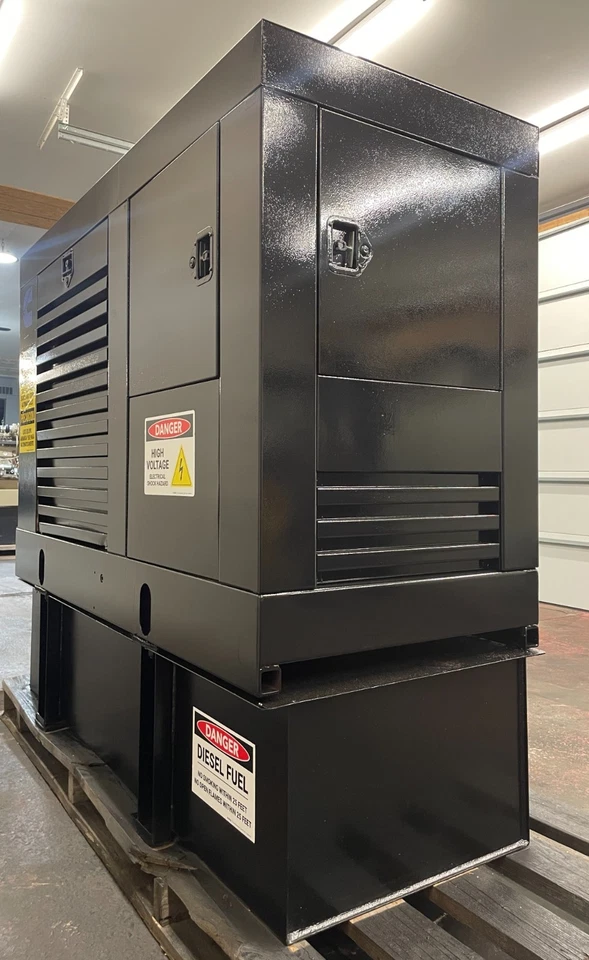 45KW Cummins Diesel Gerador de Espera com Tanque Base, Monofásico ou Trifásico, ENVIAMOS! - Imagem 4 de 4