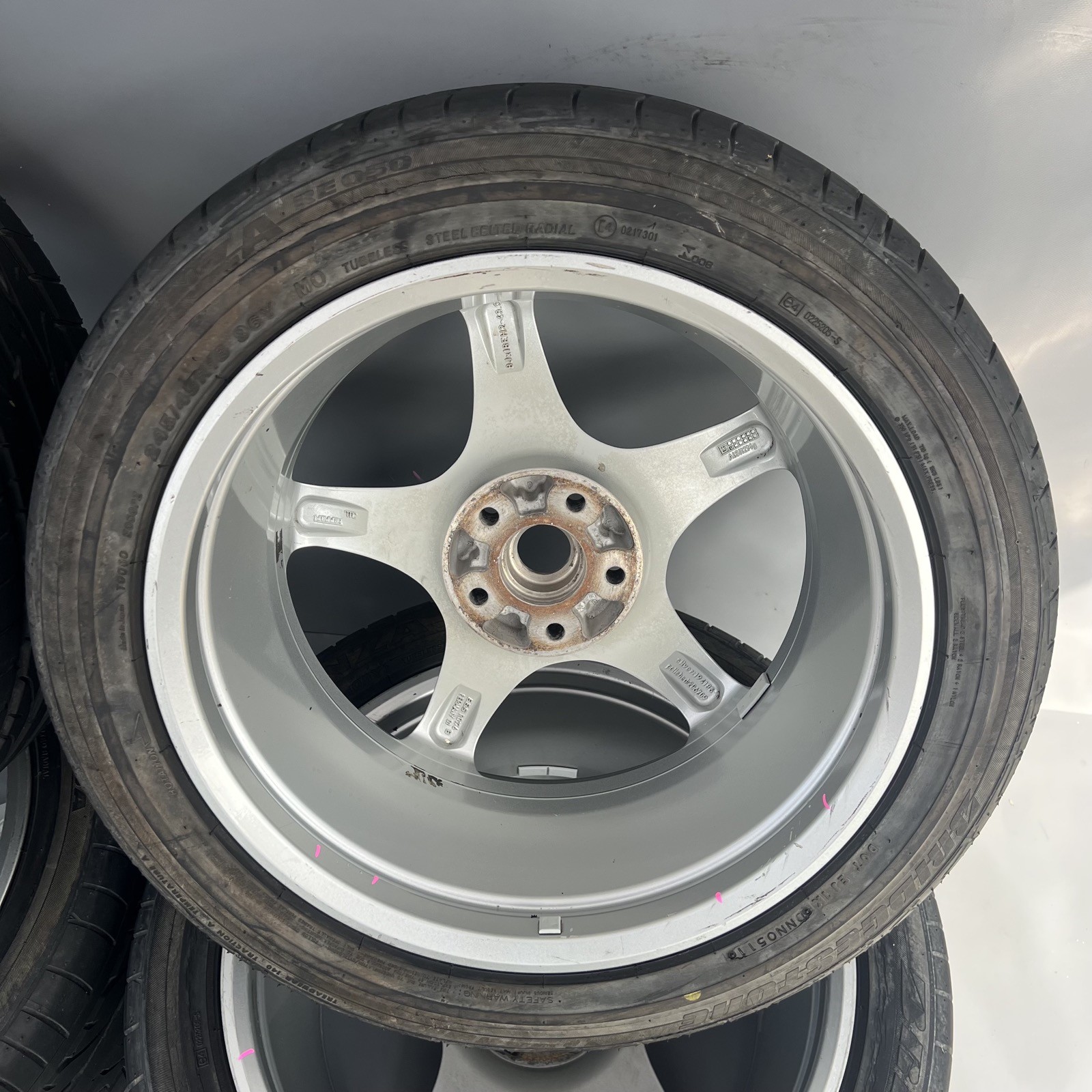 FERRARI 612 SCAGLIETTI WHEEL RIM SET 18, 19 INCH 2005 2006 2007 2008 09 10 2011 