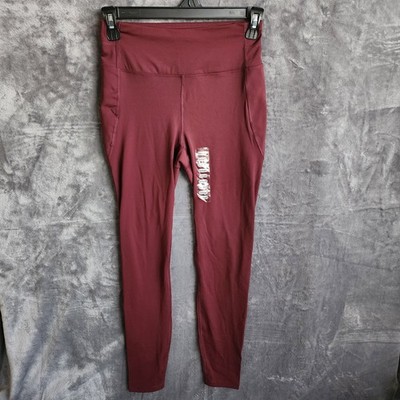 Mono B - High Waist Leggings [APH6209] [Burgundy] [Small]