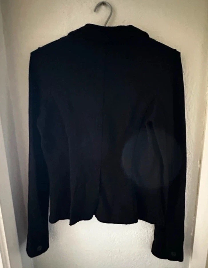 Blazer/chaqueta corta Burberry London negro para mujer - talla 8 mezcla de materiales para mujer