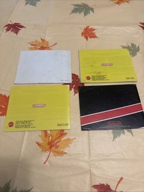 NES Manual Instruction Booklet Only paperboy Dr. Mario super Mario Brothers 3