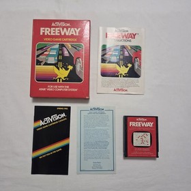 Freeway (Atari 2600, 1981) Complete In Box CIB w/ Manual & Paperwork
