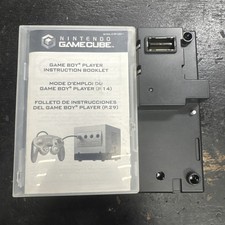 Nintendo GameCube GameBoy Player And Disc Start Up Complete Tested And Working