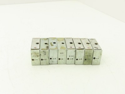 Bielomatik DropsA SX Modular Lubricator Divider Valve End Block 1/8''BSP Lot of 8