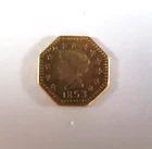 Photo of a 1853 California Fractional Gold from an eBay listing that sold on Jul 15, 2026