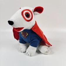 Target Bullseye Superhero Dog Stuffed Plush HR Cape 2007 Animal Adventure