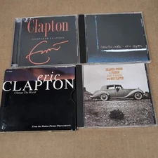 Eric Clapton Cd Lot Of 4: From The Cradle, Complete Collection, Delaney Bonnie 