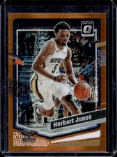 2023-24 Panini Donruss Optic Herbert Jones Hyper Orange Prizm #/99 Pelicans