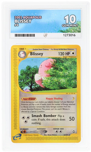 Blissey graded ACE 10 for sale on eBay