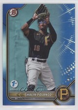 2022 Bowman Draft 1st Edition Blue Foil 44/150 Shalin Polanco #BD-162 n1u