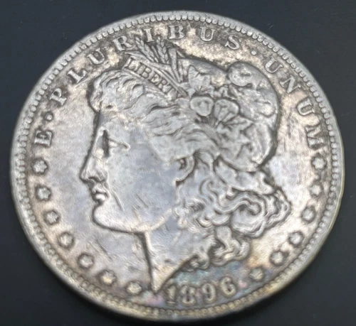1896-O Morgan Silver Dollar