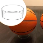 Acrylic Ball Display Holder Pedestal Storage for Autograph Memorabilia Football