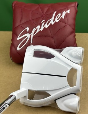 TaylorMade Spider Ghost White #3 Slant Neck Mallet Putter 35
