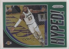 2019-20 Panini Prizm Get Hyped! Green Prizm LeBron James #2 1u6
